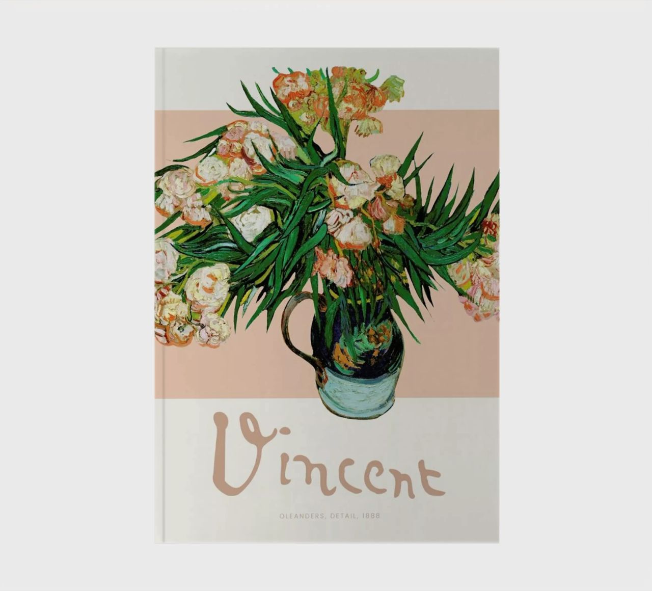 Signed, Vincent – Oleanders notebook by Vintage by JUNIQE