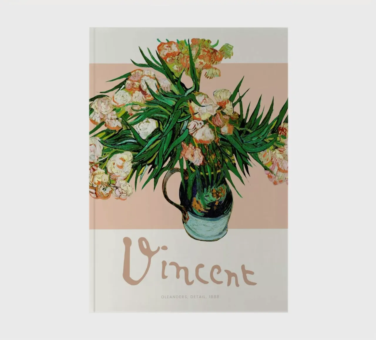 Signed, Vincent – Oleanders notebook by Vintage by JUNIQE
