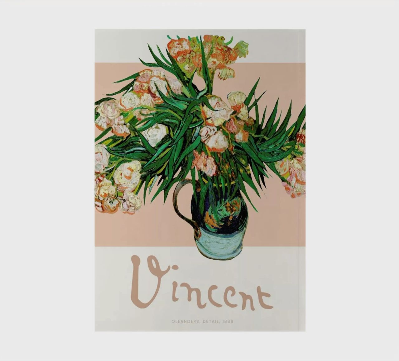Signed, Vincent – Oleanders notebook by Vintage by JUNIQE