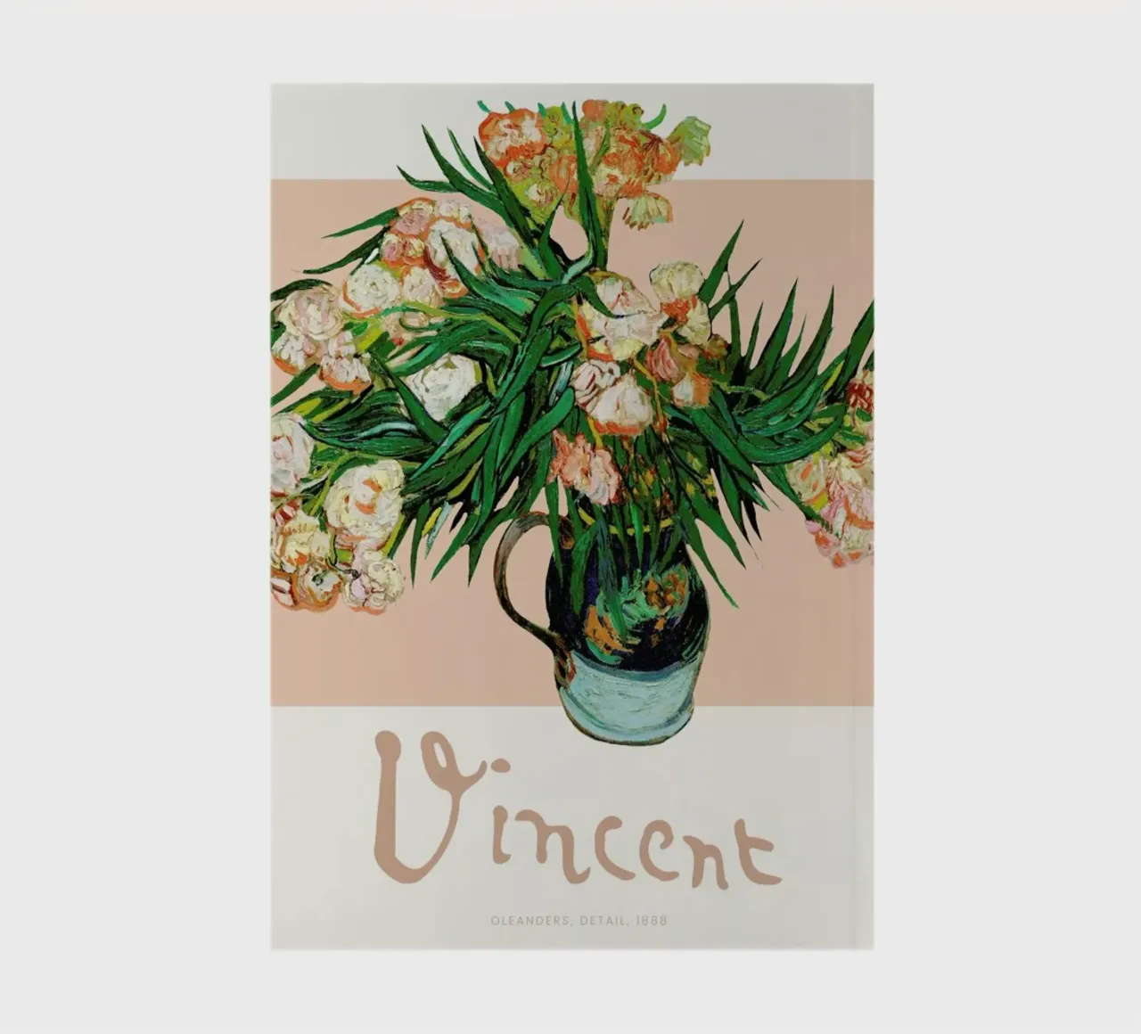 Signed, Vincent – Oleanders notebook by Vintage by JUNIQE