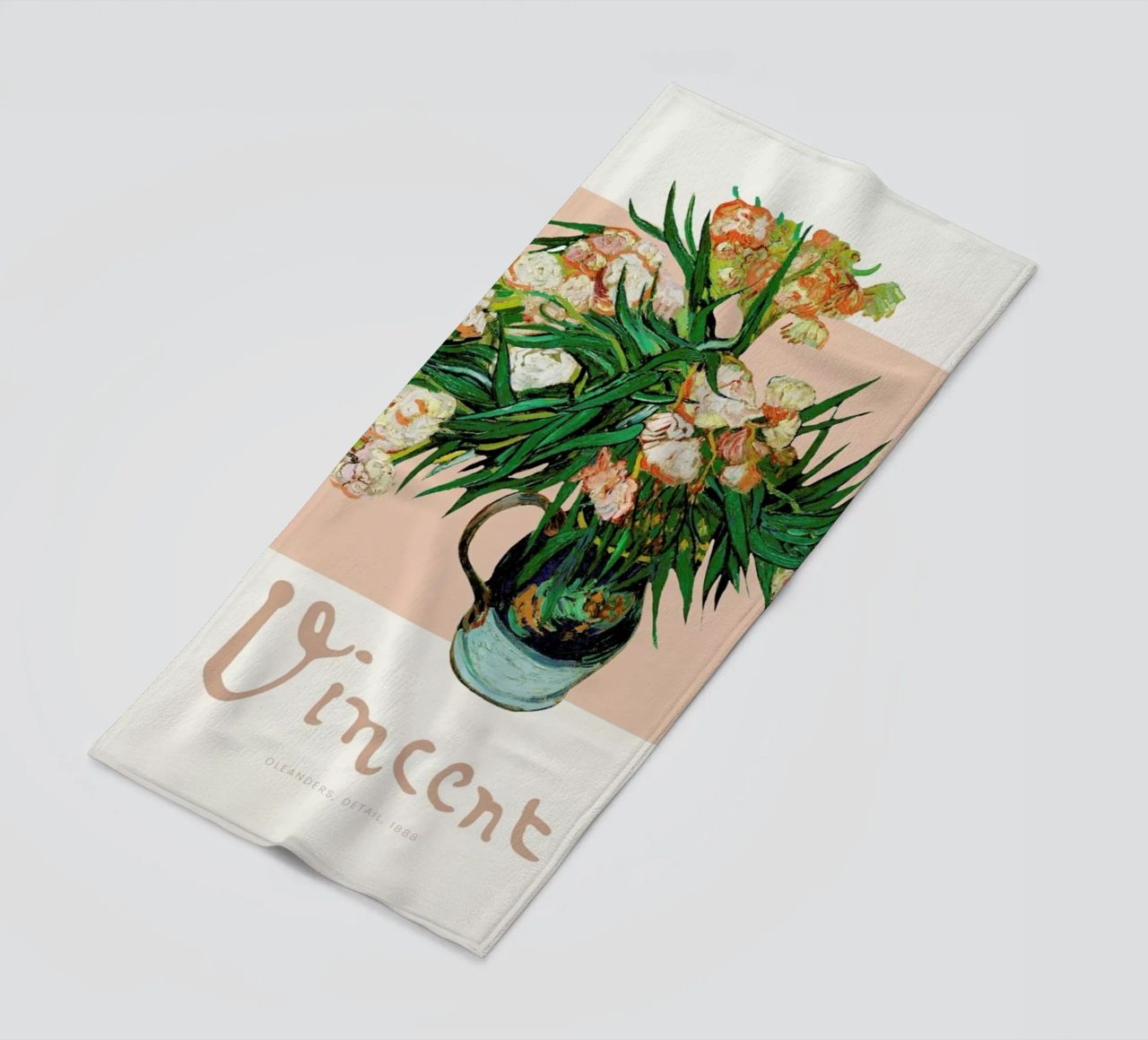 Signed, Vincent – Oleanders telo mare da Vintage by JUNIQE