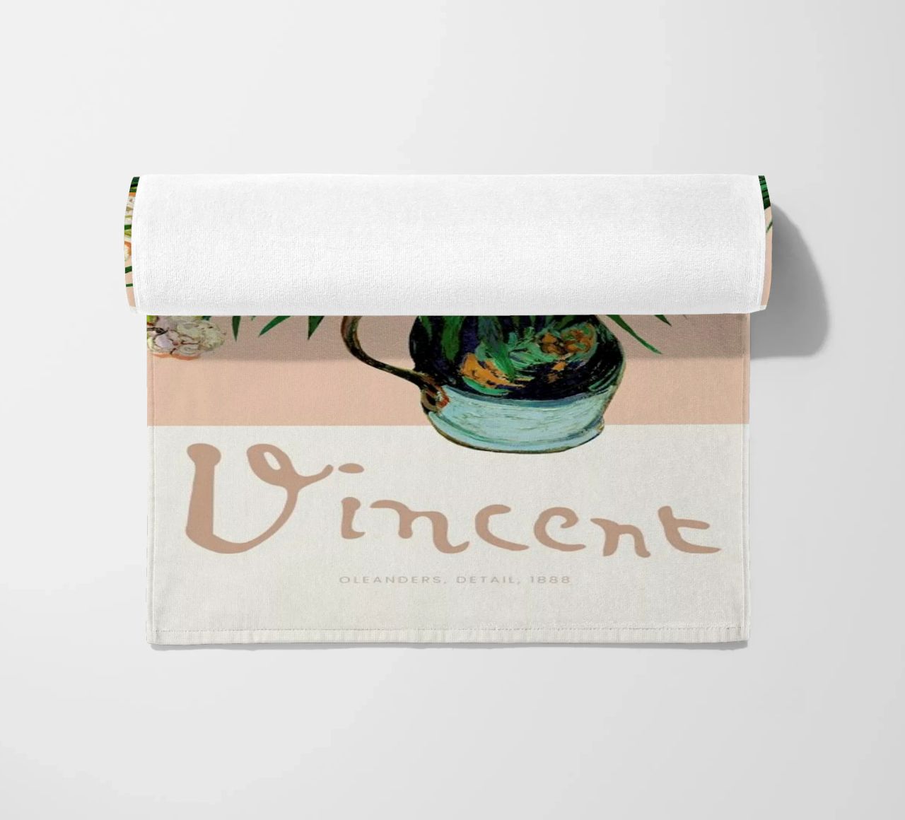 Signed, Vincent – Oleanders telo mare da Vintage by JUNIQE
