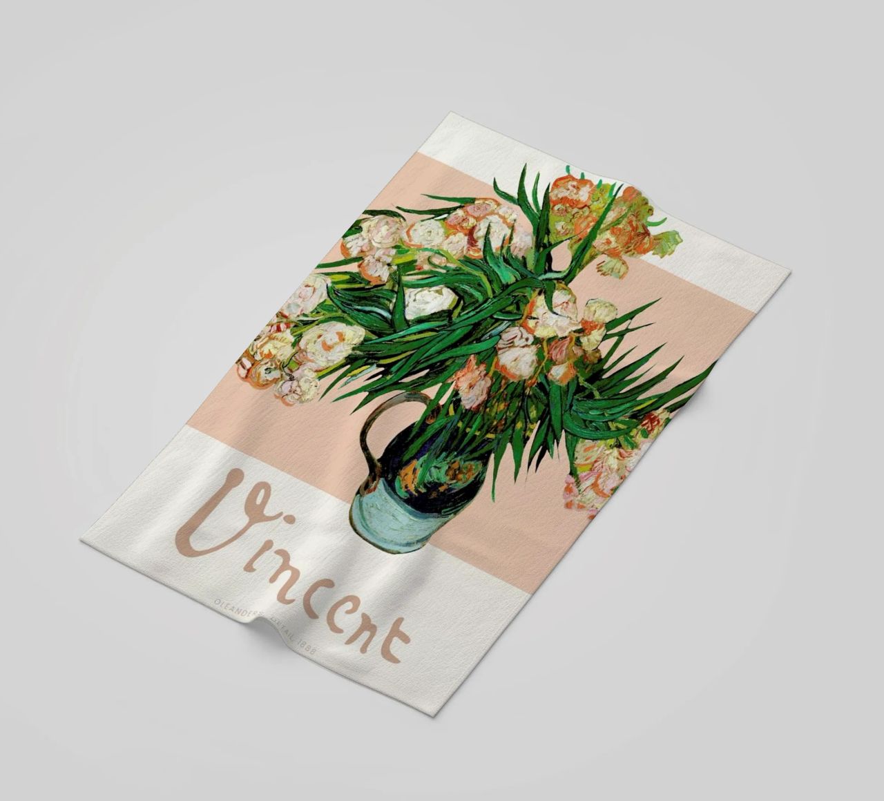 Signed, Vincent – Oleanders telo mare da Vintage by JUNIQE