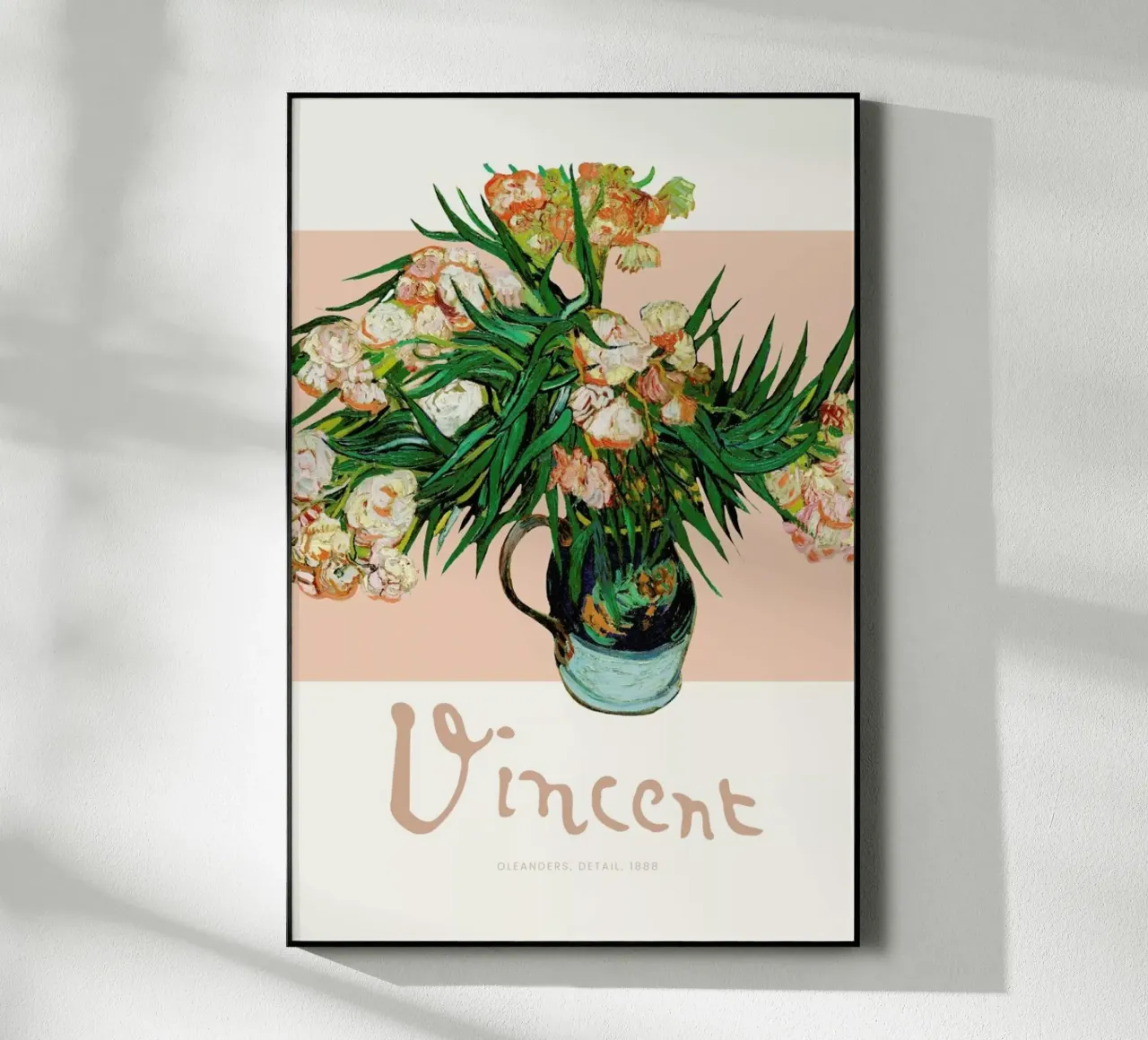 Signed, Vincent – Oleanders plexiglass da Vintage by JUNIQE
