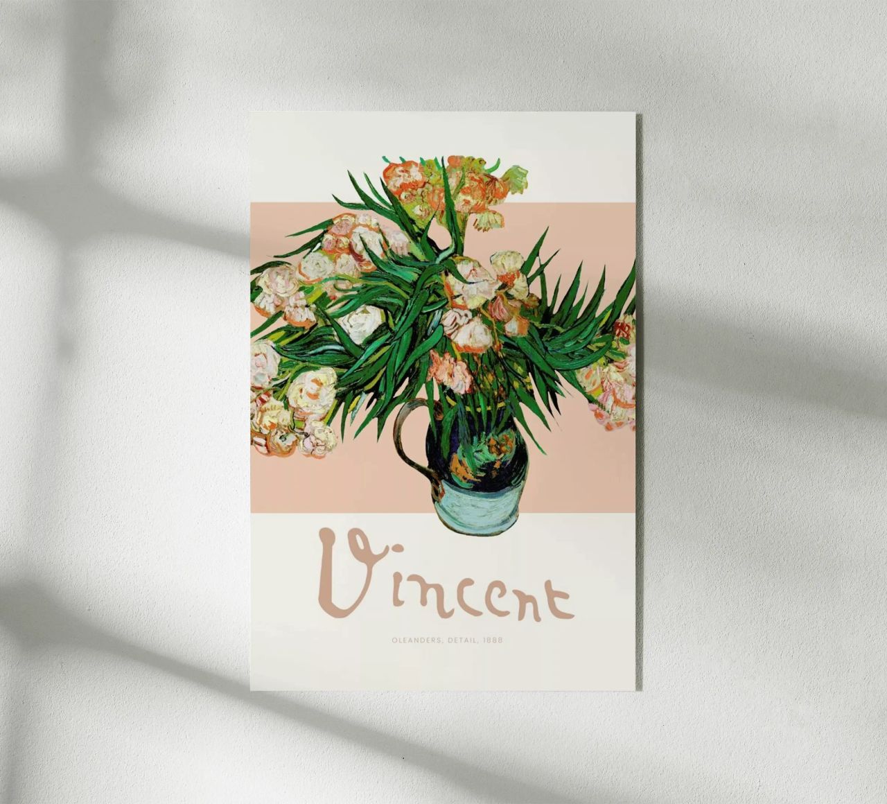 Signed, Vincent – Oleanders plexiglass da Vintage by JUNIQE