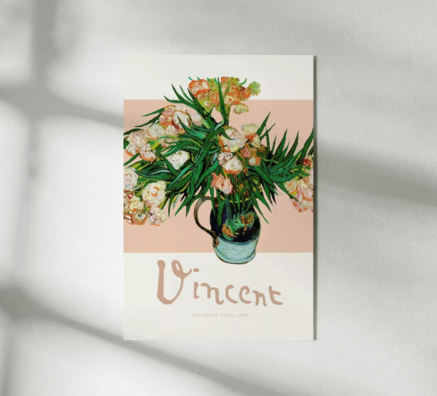Signed, Vincent – Oleanders Acryl-Glas von Vintage by JUNIQE