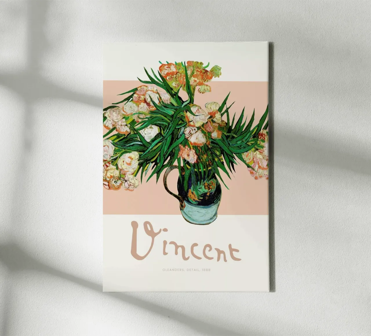 Signed, Vincent – Oleanders tela con Cornice a cassetta da Vintage by JUNIQE