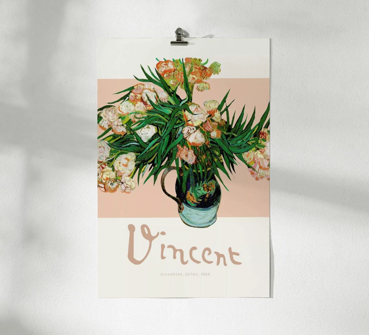 Signed, Vincent – Oleanders poster by Vintage by JUNIQE