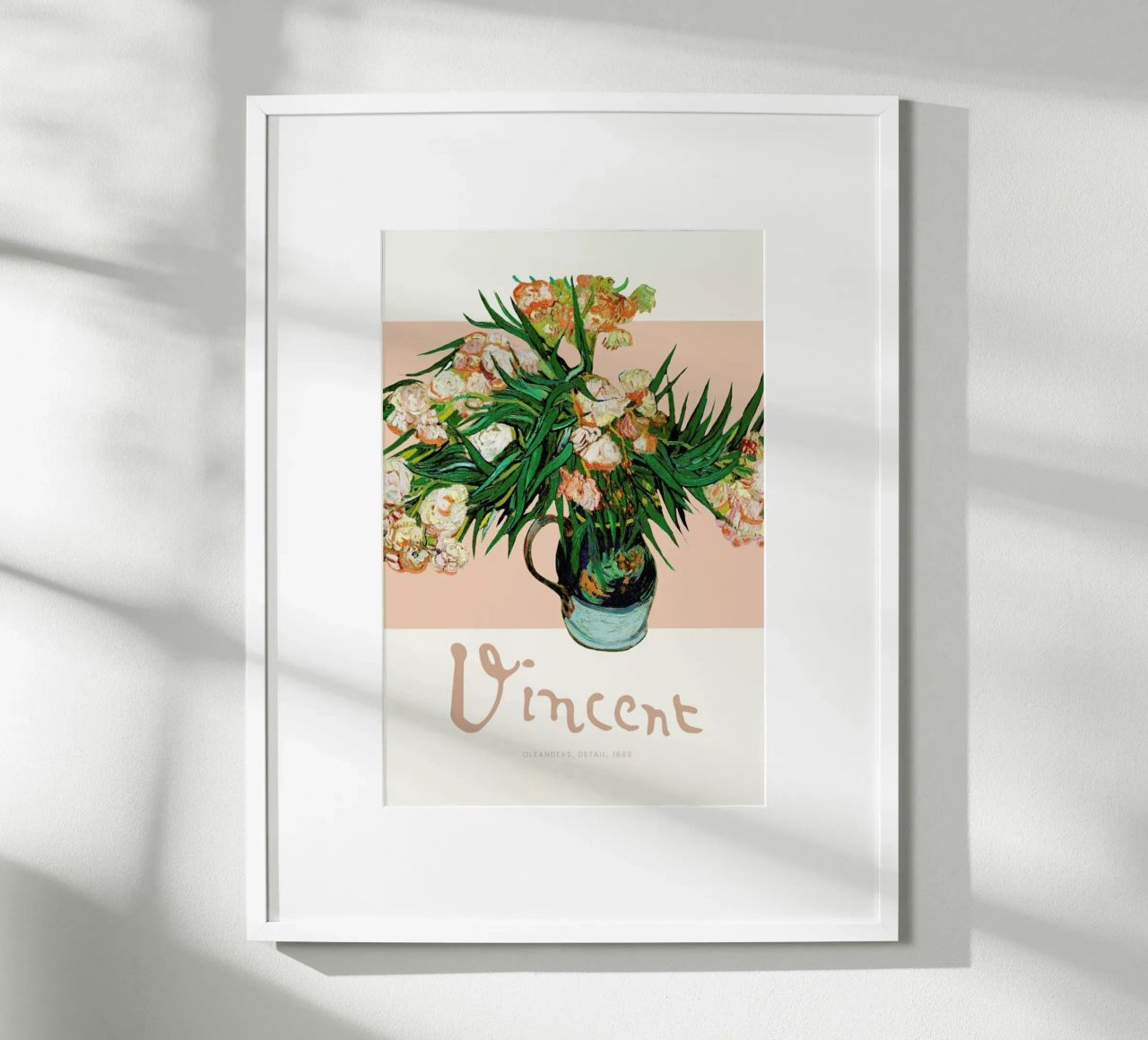 Signed, Vincent – Oleanders poster by Vintage by JUNIQE