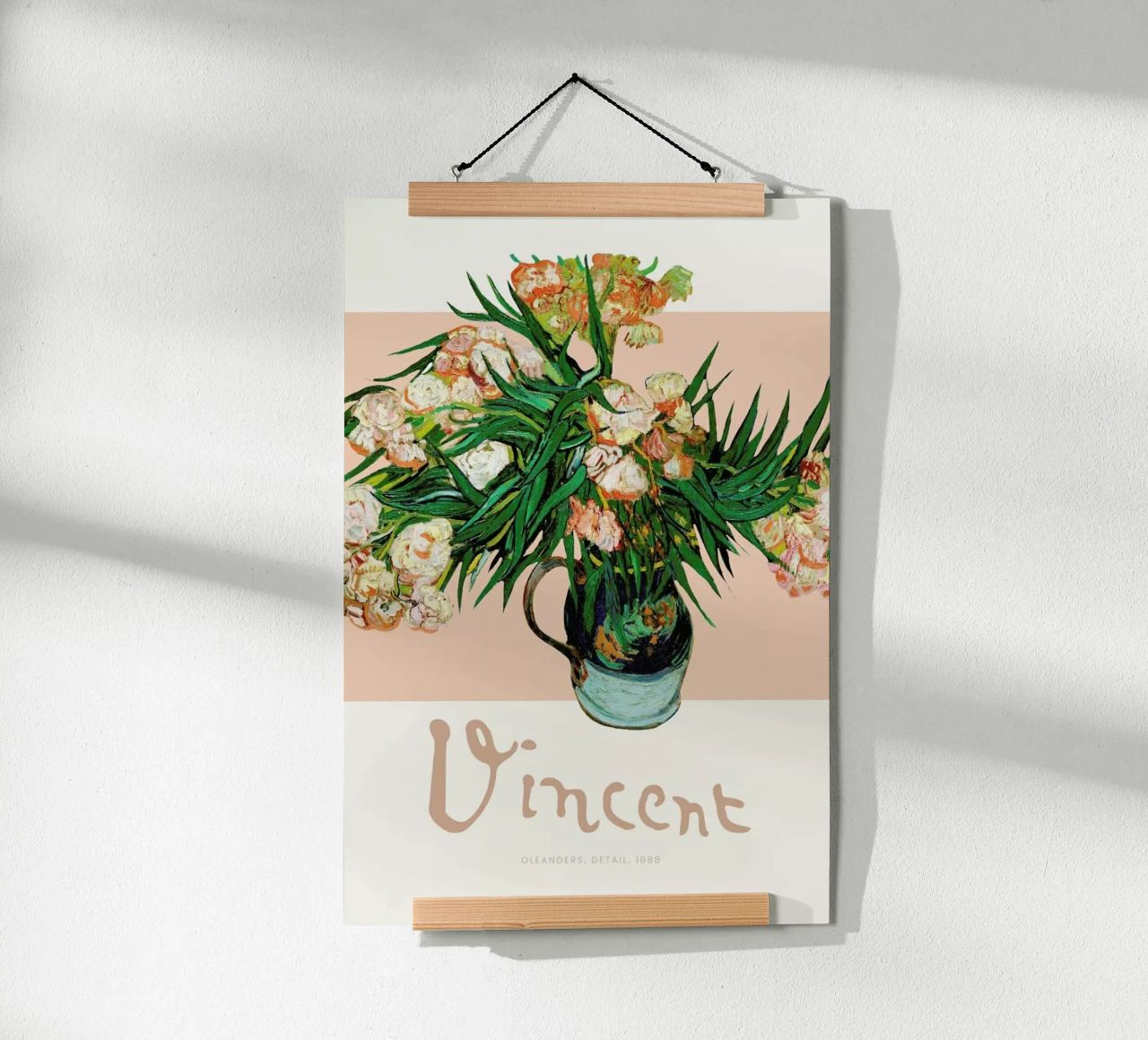 Signed, Vincent – Oleanders poster by Vintage by JUNIQE
