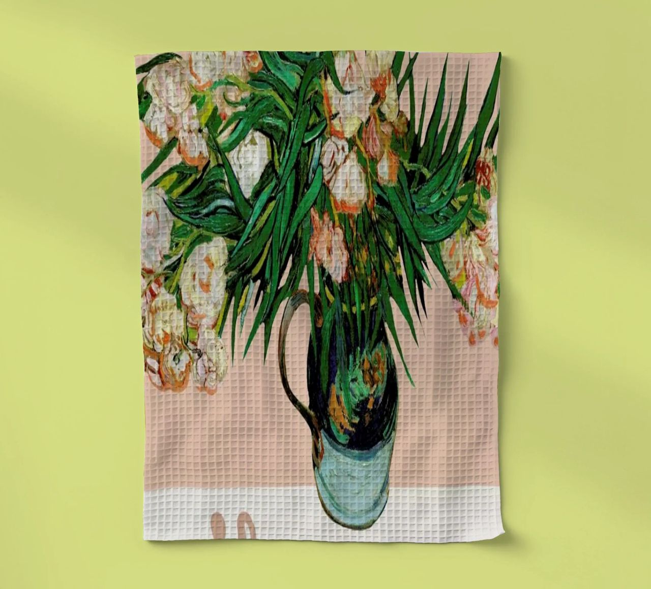Signed, Vincent – Oleanders canovaccio da cucina da Vintage by JUNIQE