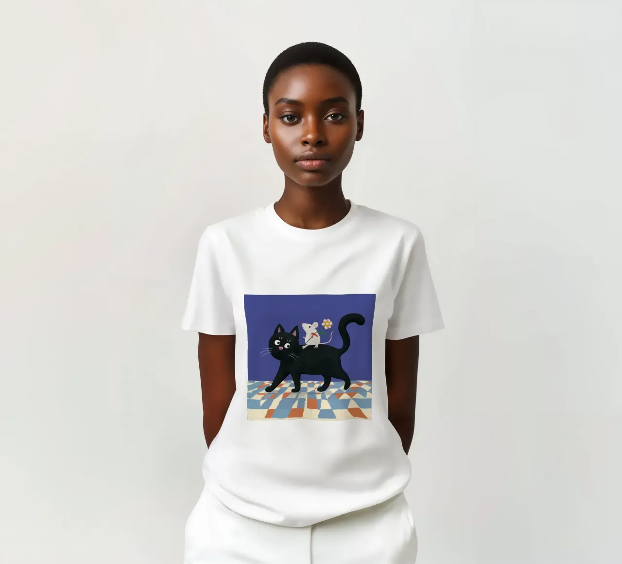 Mitternachtsmausjagd T-Shirt von Grande Serene