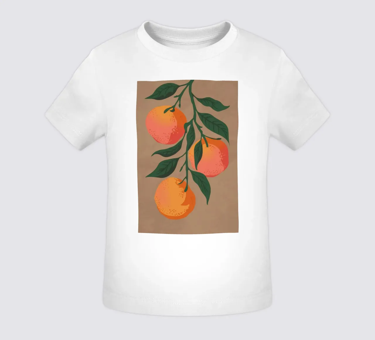 Raccolta di rami d'arancio maglietta neonato da Lumie Layers