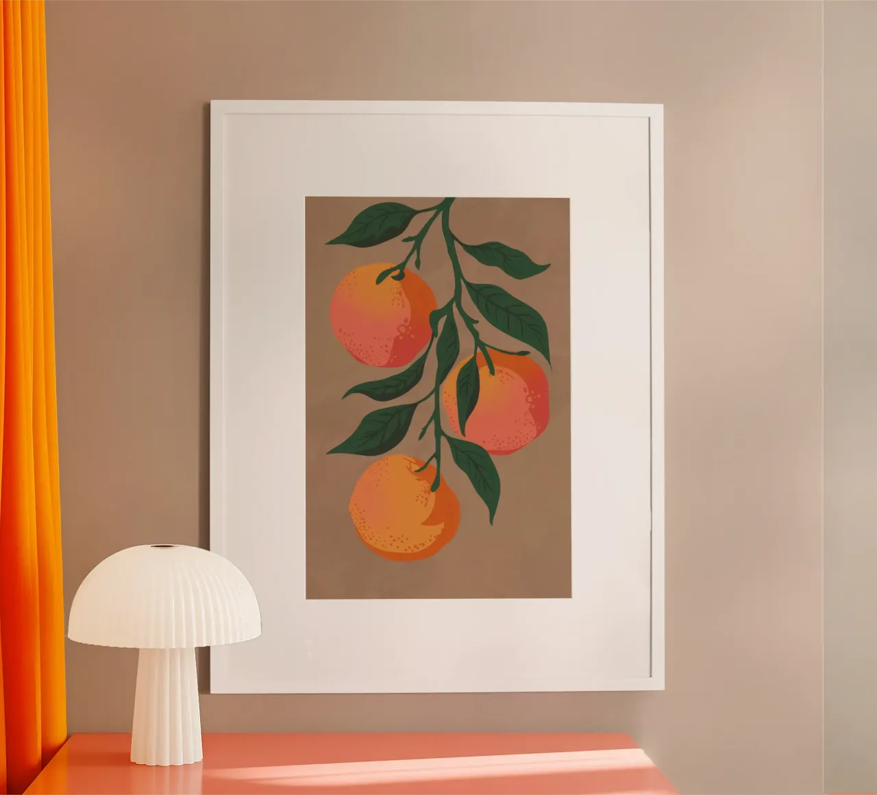 Raccolta di rami d'arancio carta hahnemühle da Lumie Layers
