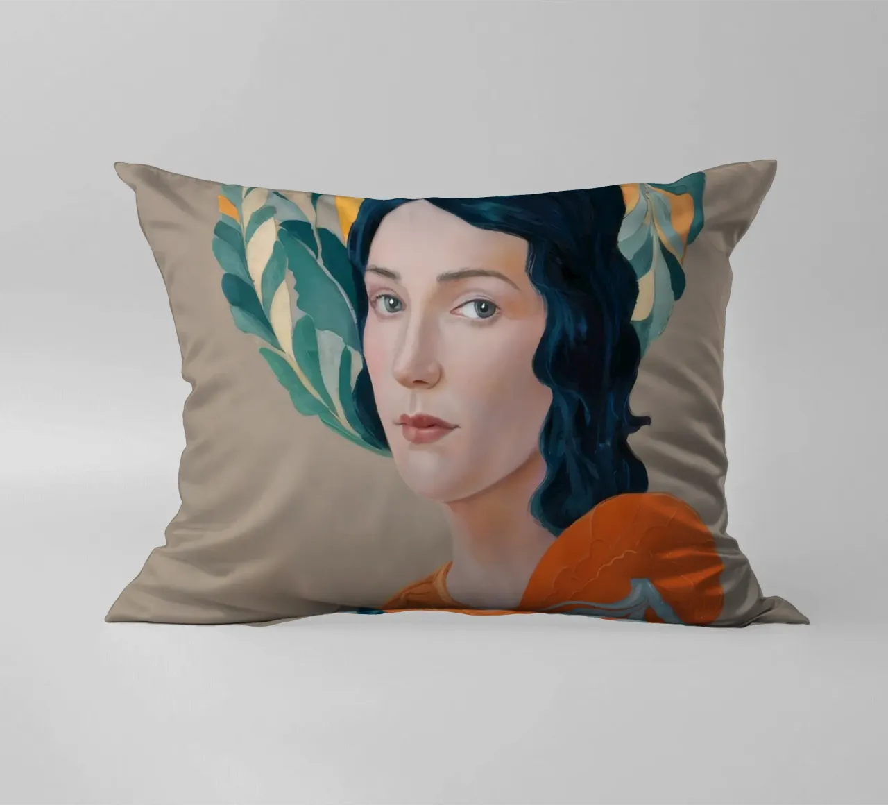 Copricapo di agrumi Gaze cuscino da Vivid Reverie