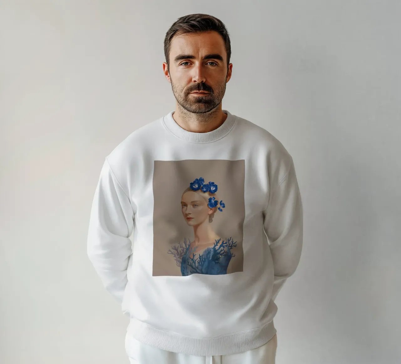 Profilo di Azure Bloom felpa da Vivid Reverie