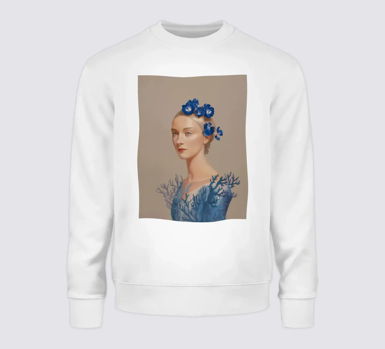 Profilo di Azure Bloom felpa da Vivid Reverie