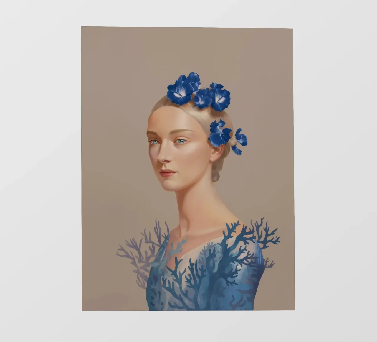 Profilo di Azure Bloom telo in pvc da Vivid Reverie