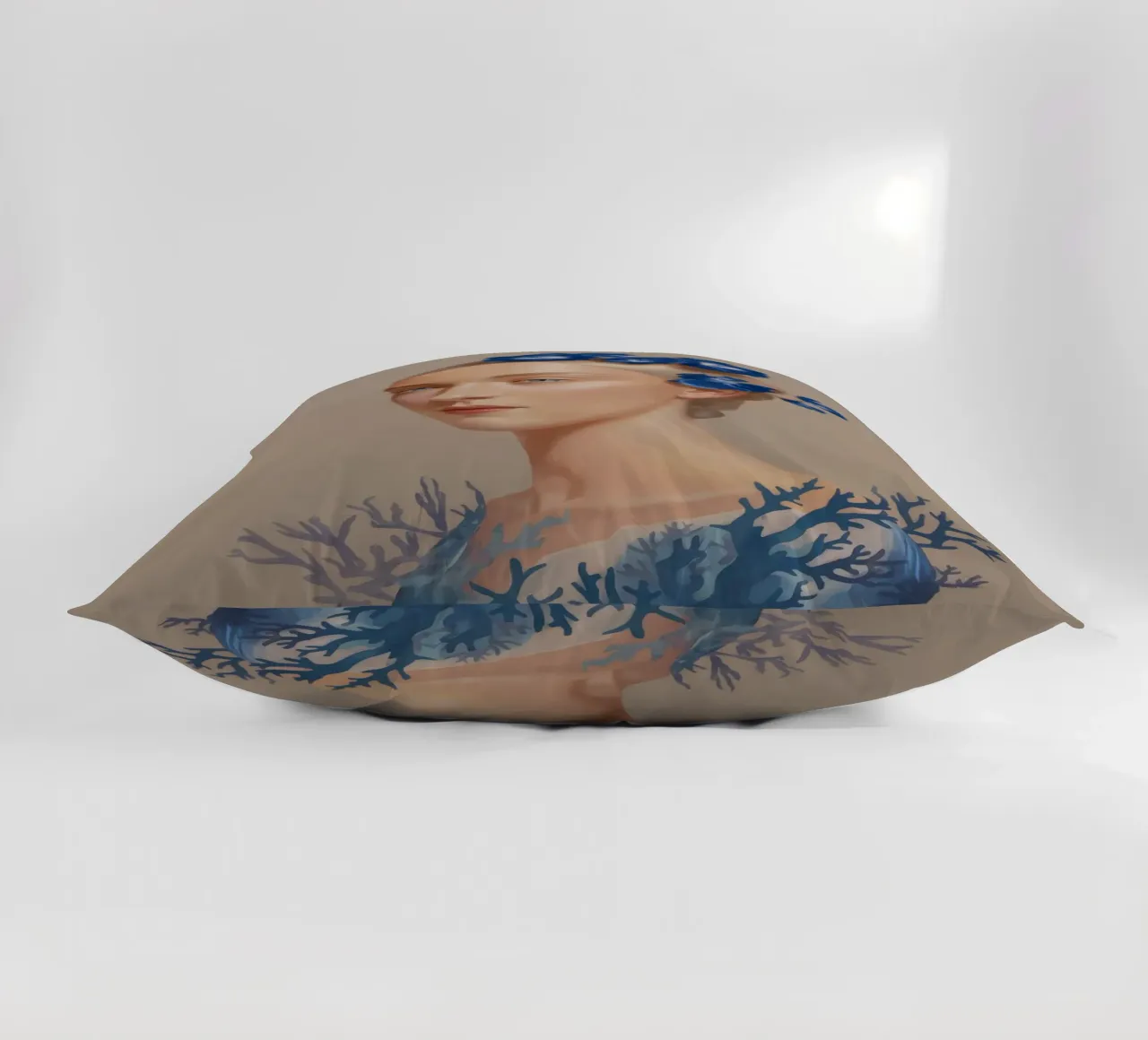 Profilo di Azure Bloom cuscino da Vivid Reverie