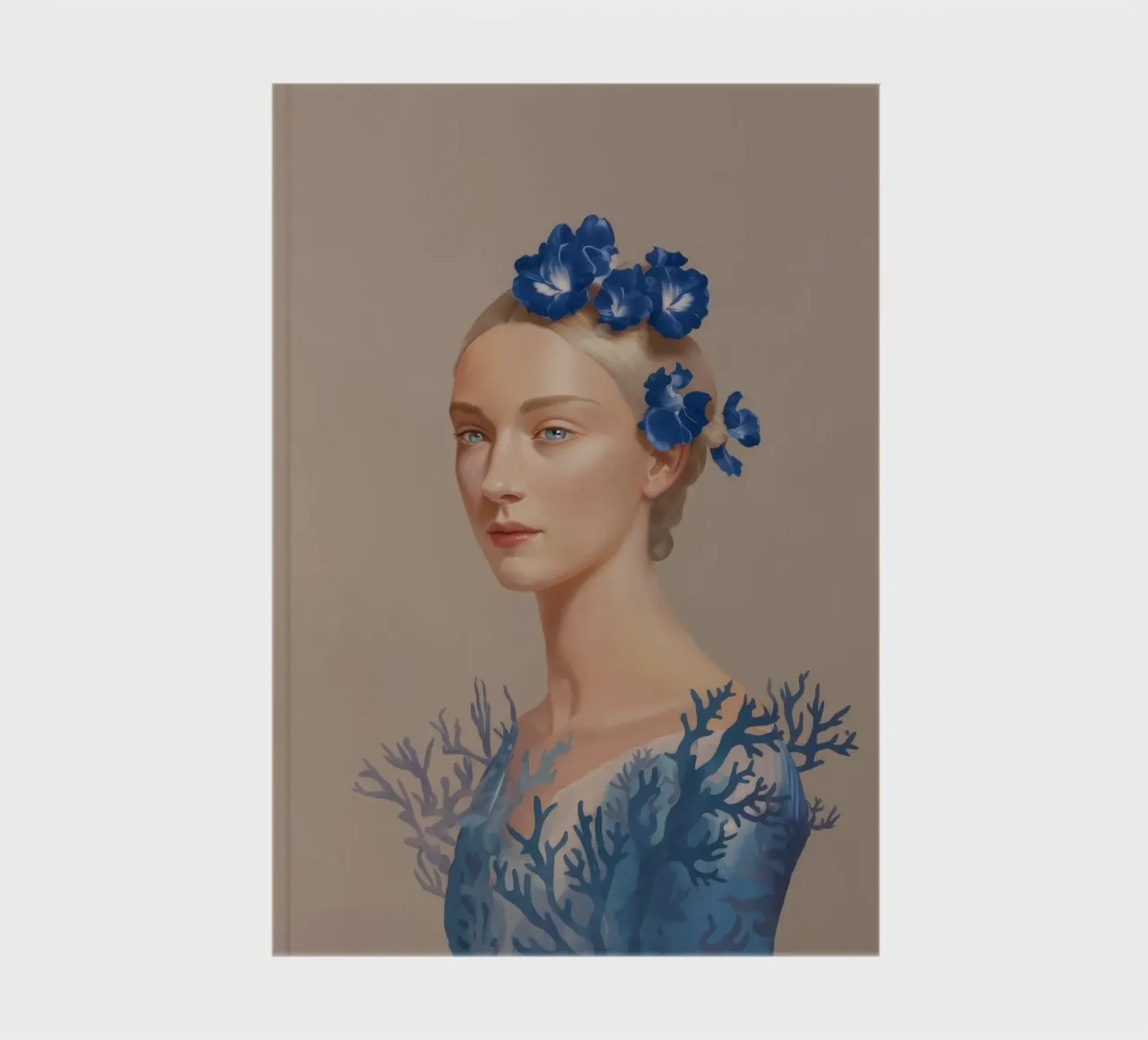 Azure Bloom Profile notebook by Vivid Reverie
