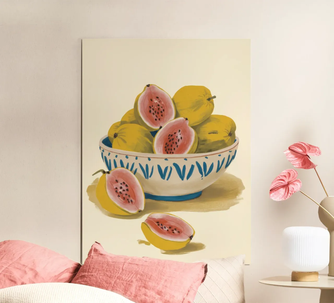 Abbondanza di bagliori di guava carta hahnemühle da Lumie Layers