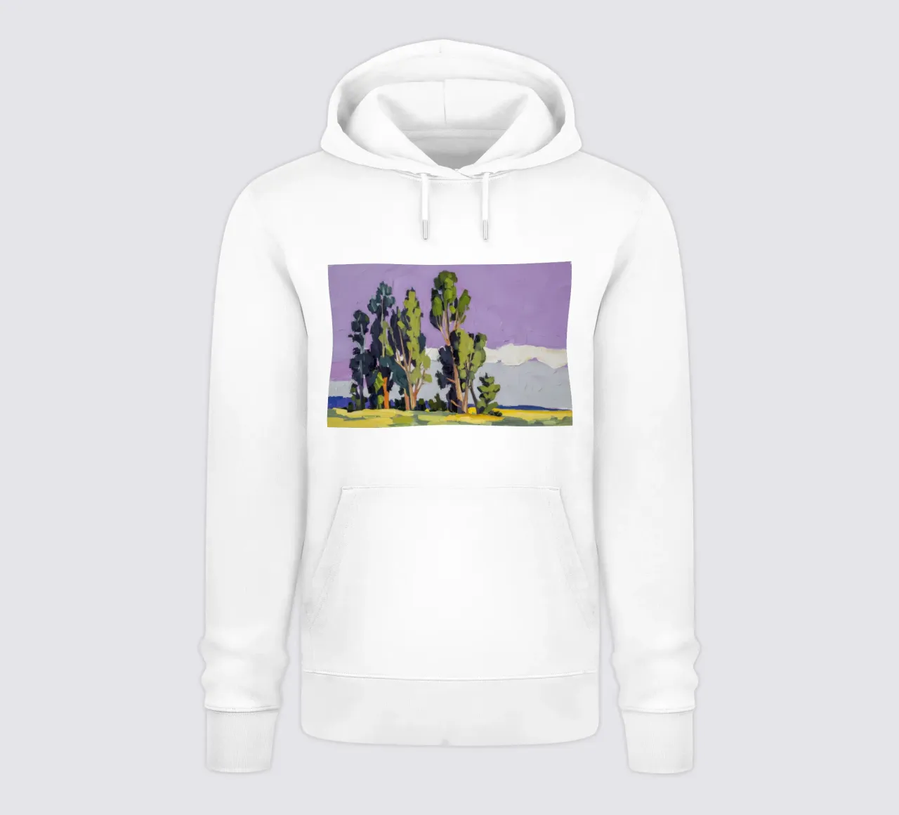 Pioppi Maestà Viola felpa con cappuccio da Radiance Landscape