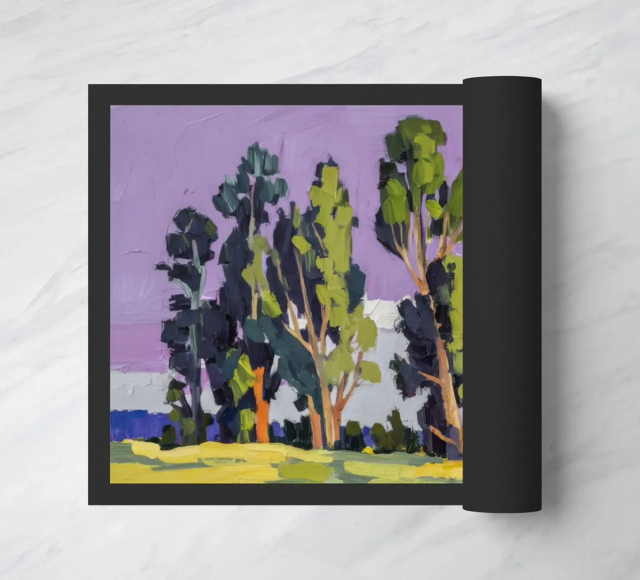 Pioppi Maestà Viola zerbino da Radiance Landscape