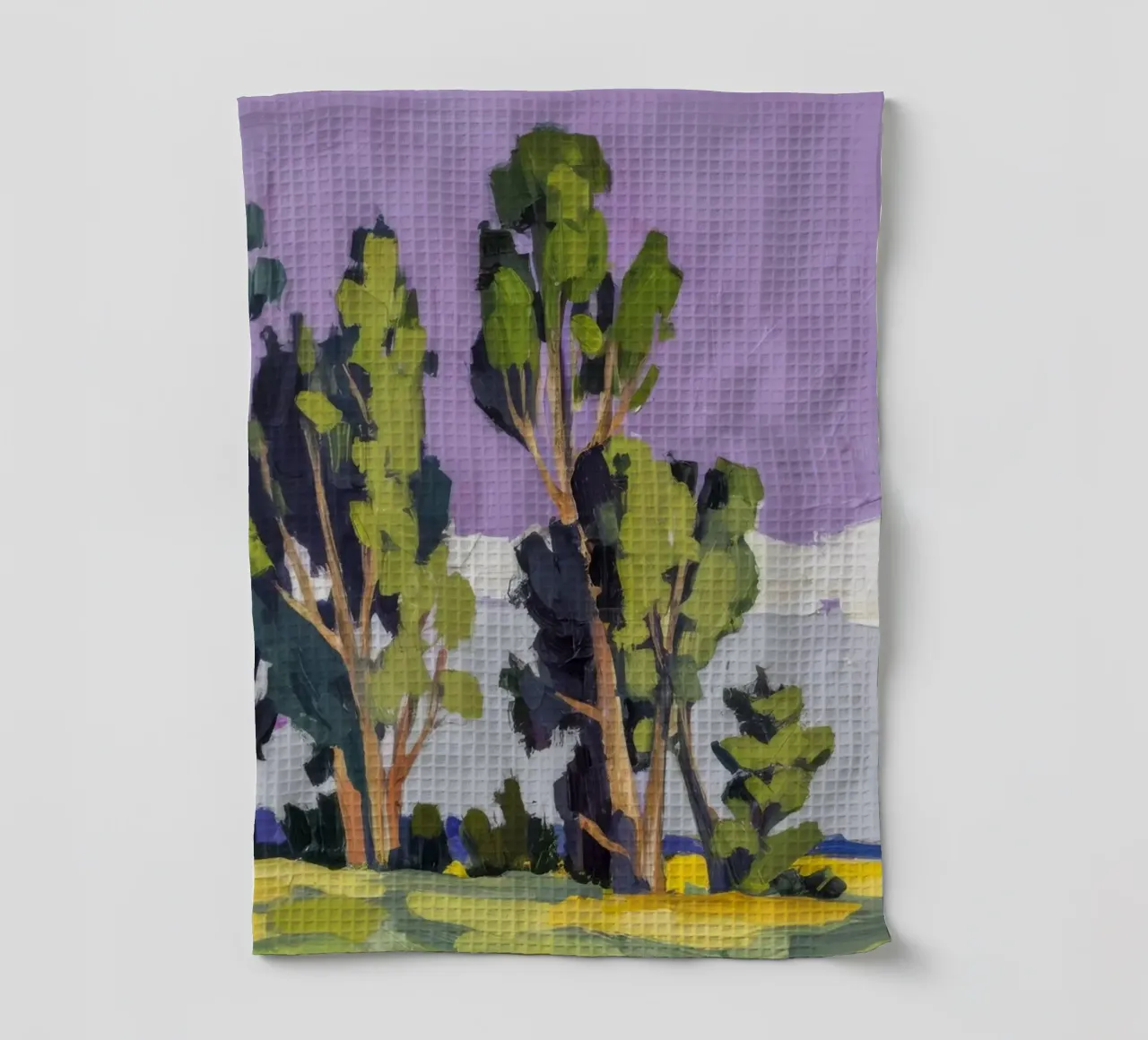 Pioppi Maestà Viola canovaccio da cucina da Radiance Landscape