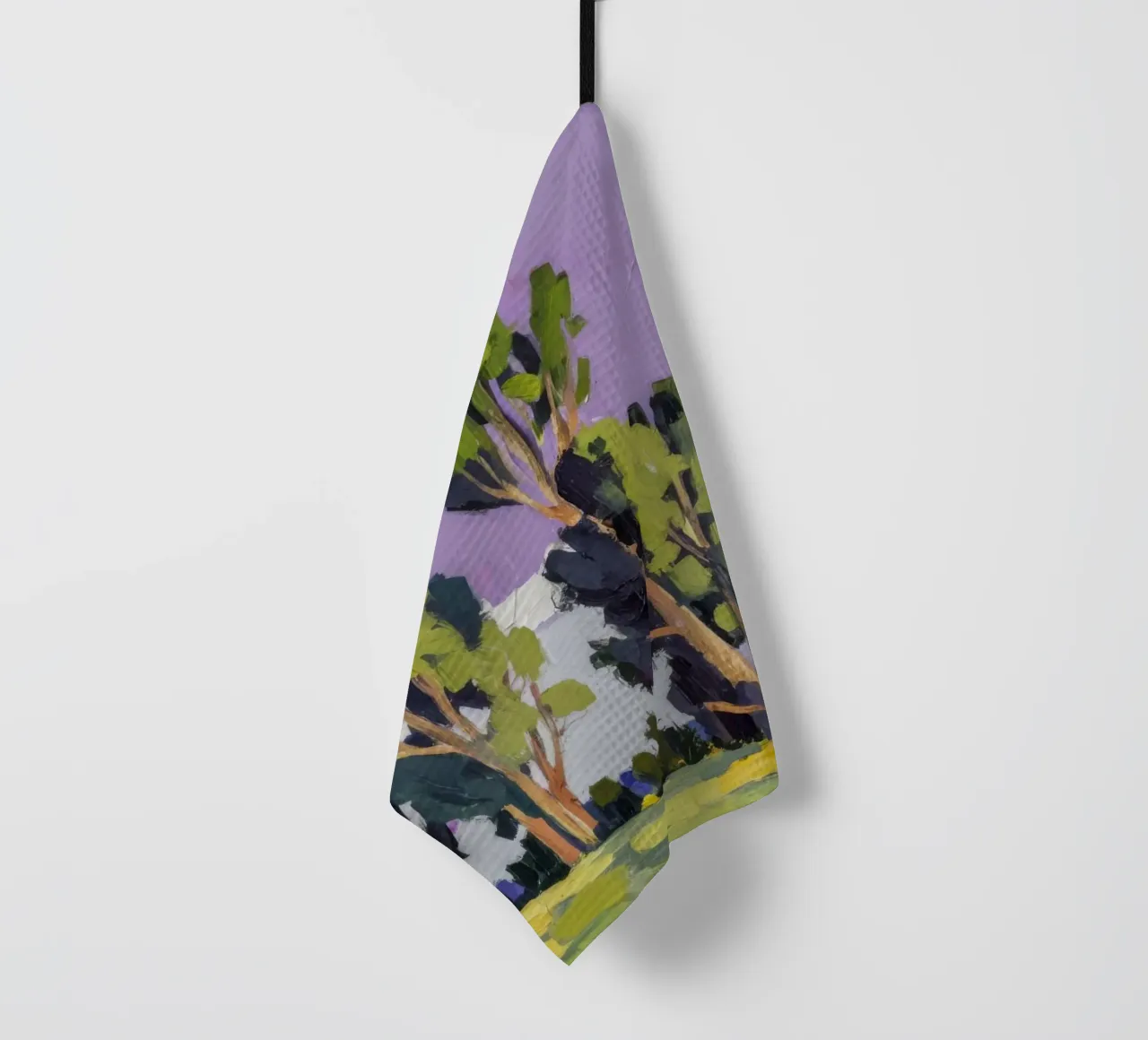 Pioppi Maestà Viola canovaccio da cucina da Radiance Landscape