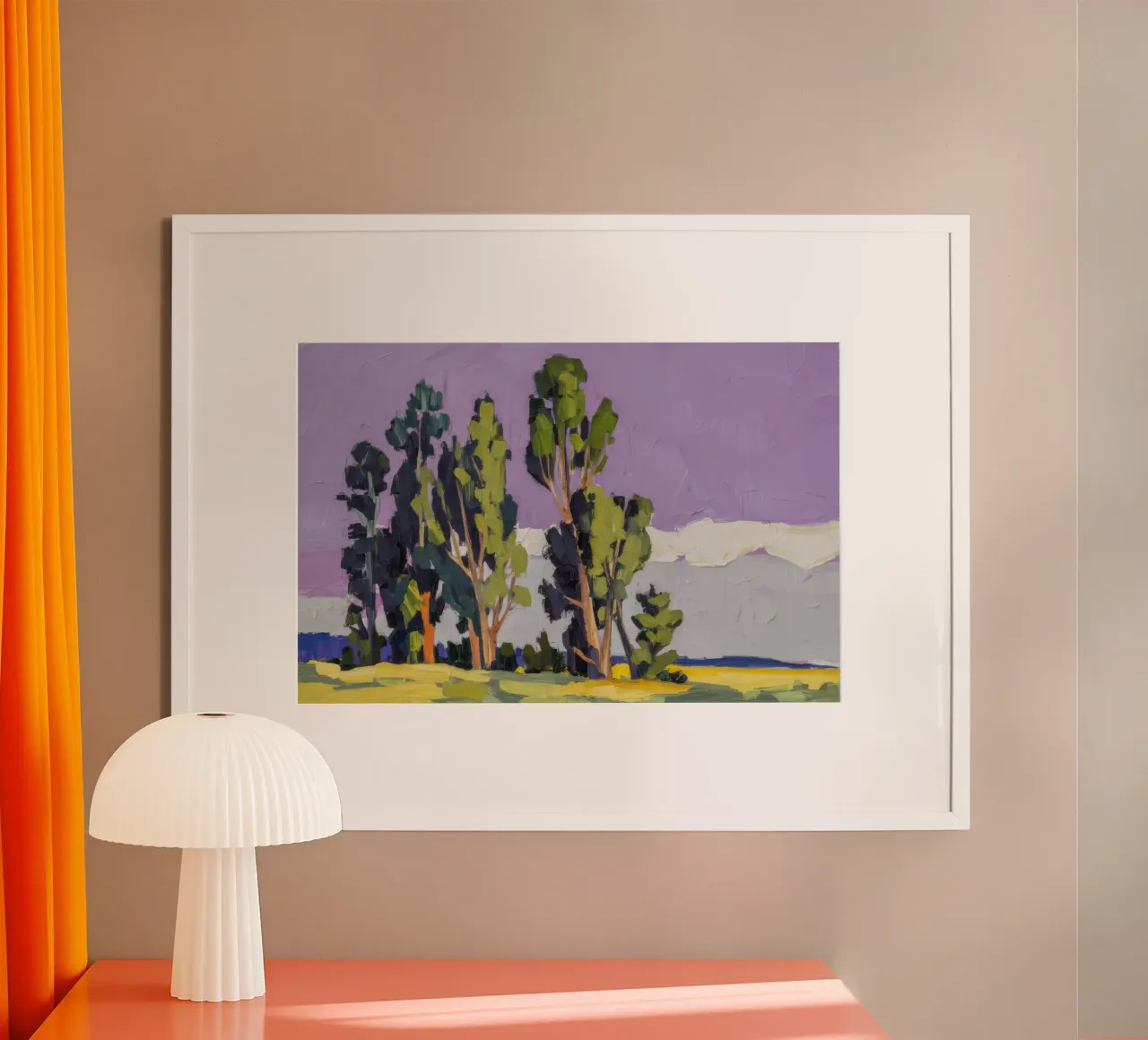 Pioppi Maestà Viola carta hahnemühle da Radiance Landscape