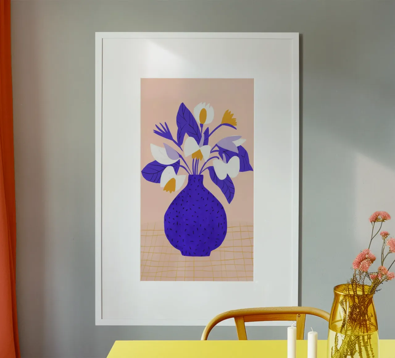 Cobalt Bloom Harmony Hahnemühle von Moonlite Desire