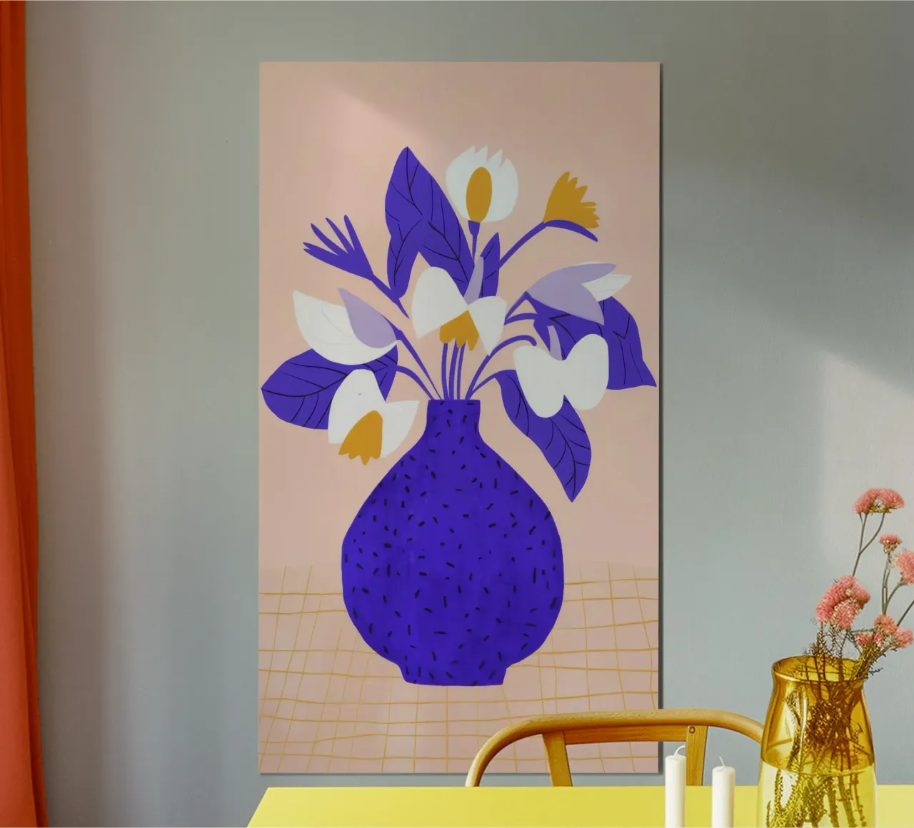 Cobalt Bloom Harmony Hahnemühle von Moonlite Desire