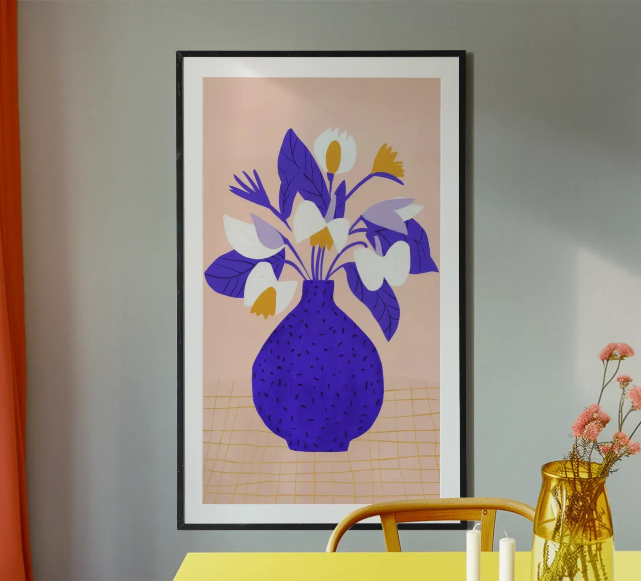 Cobalt Bloom Harmony Hahnemühle von Moonlite Desire
