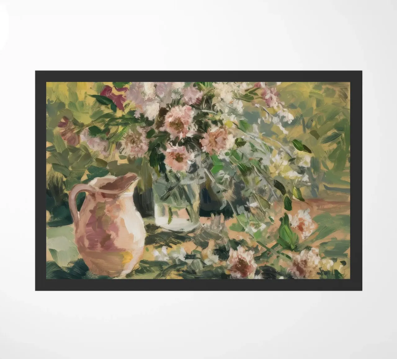 Profusione di fiori in giardino zerbino da Lush Essence