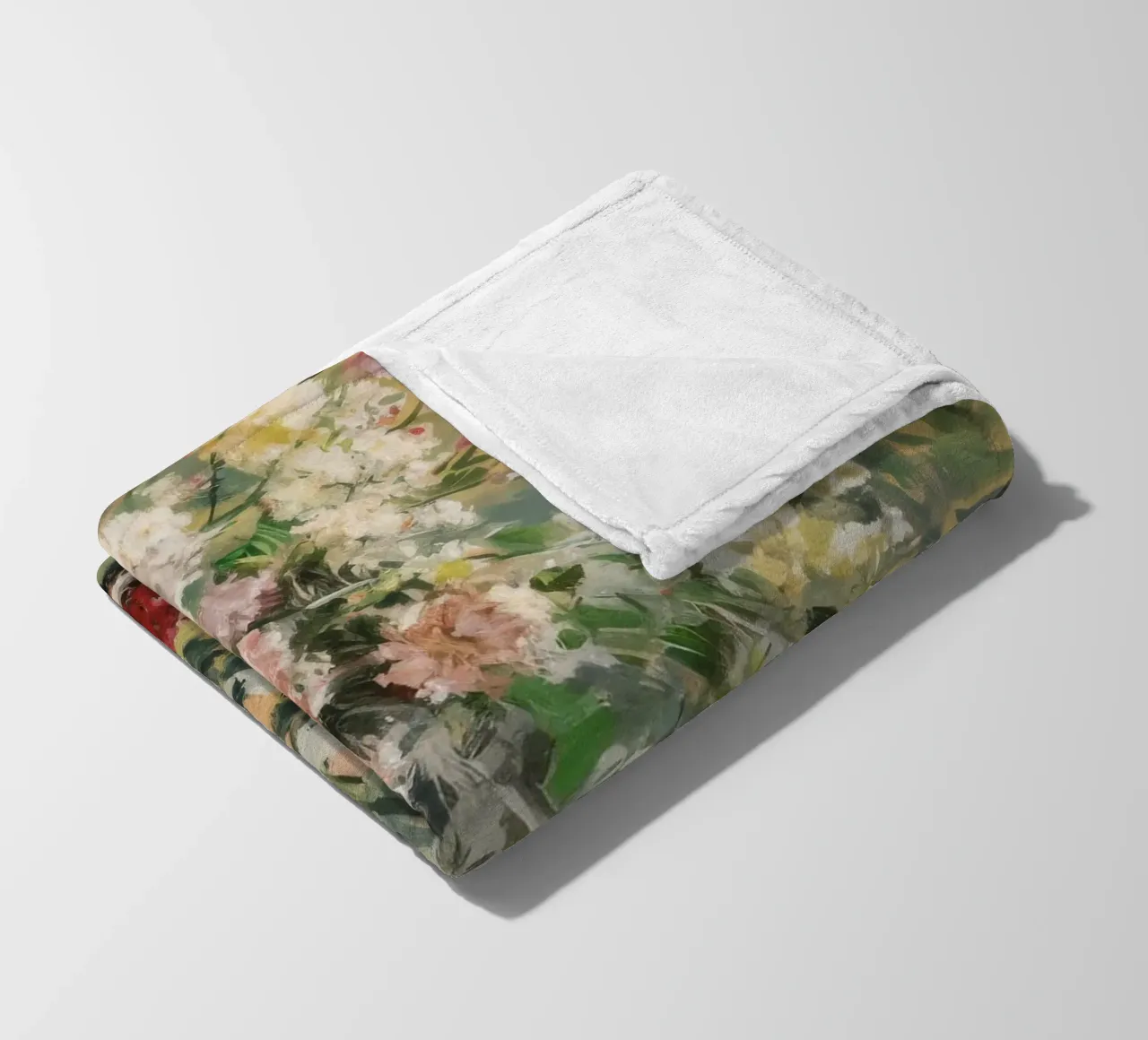 Profusione di fiori in giardino coperta in pile da Lush Essence