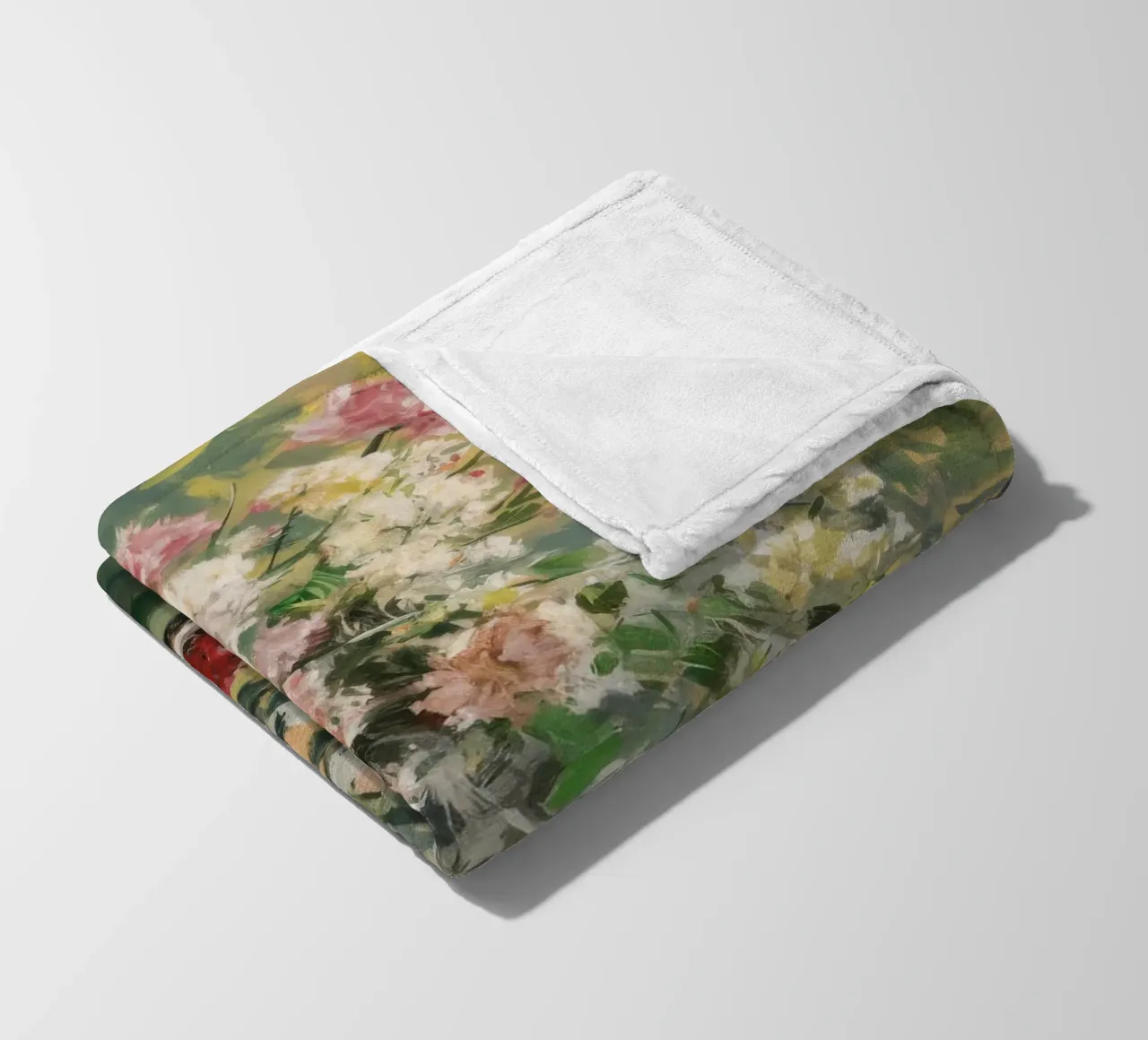 Profusione di fiori in giardino coperta in pile da Lush Essence