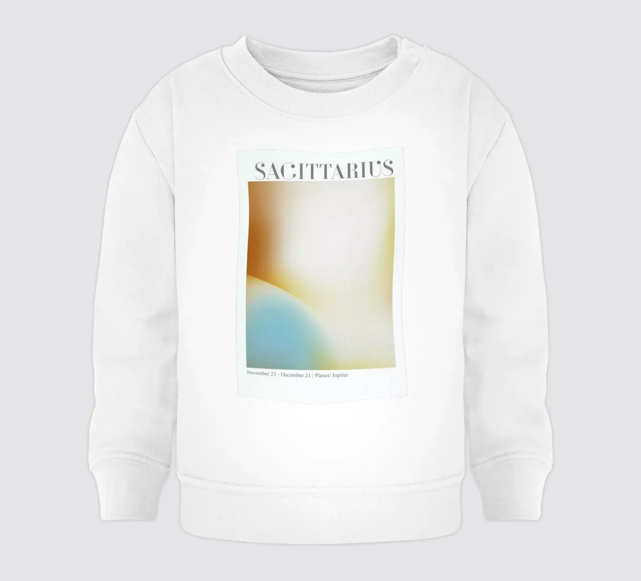 Sagittarius Abstract Aura felpa neonato da cafelab
