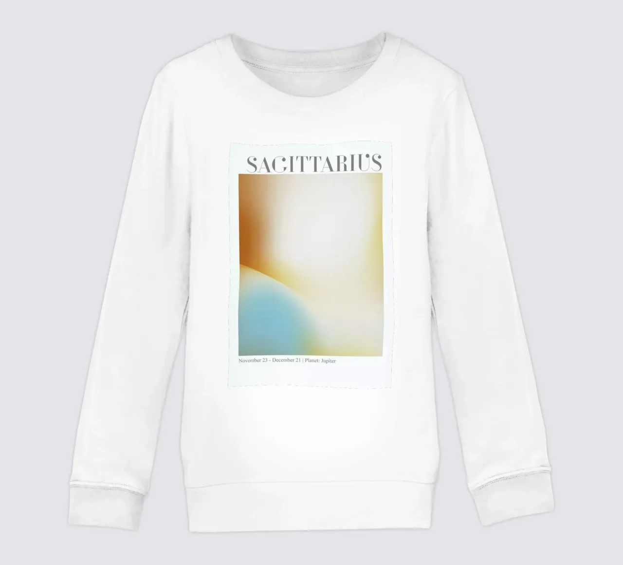 Sagittarius Abstract Aura felpa bambino da cafelab