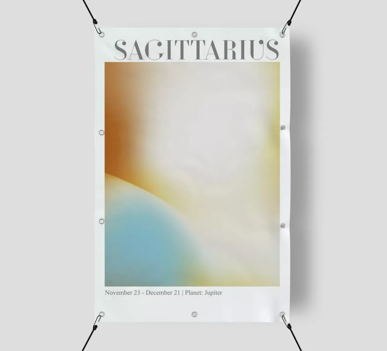 Sagittarius Abstract Aura telo in pvc da cafelab