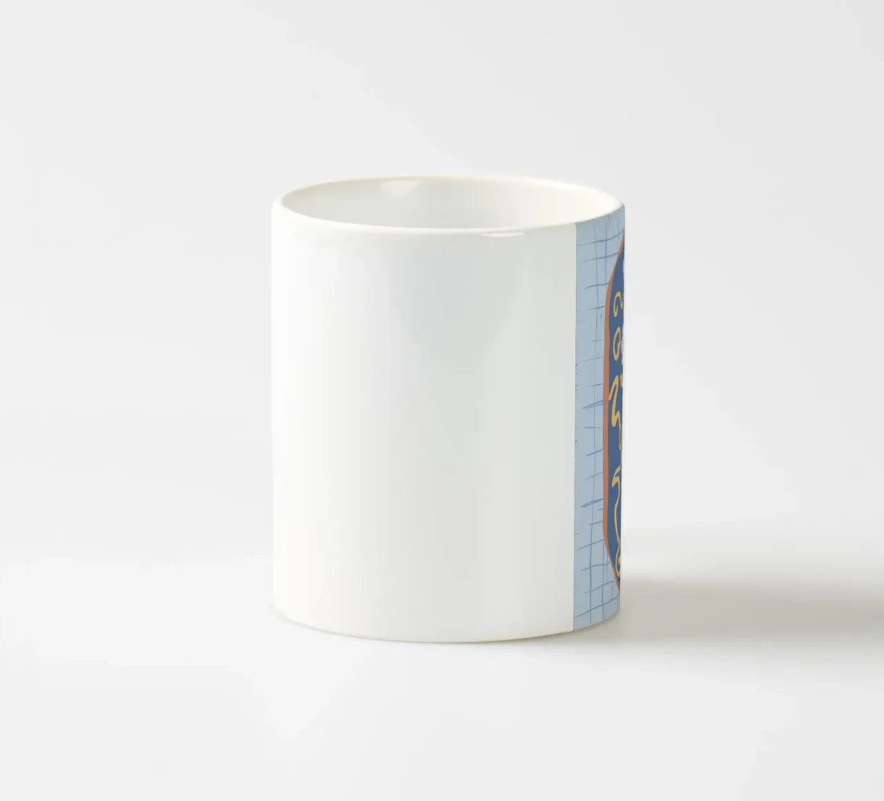 Ritratto di brocca ad arco tazza in ceramica da Moonlite Desire