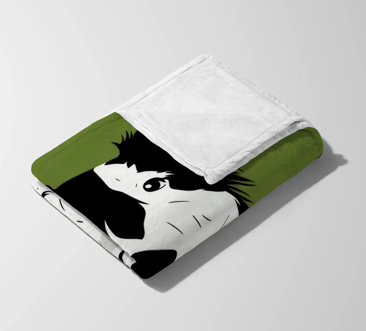 Sguardo leale e verdeggiante coperta in pile da Lumie Layers