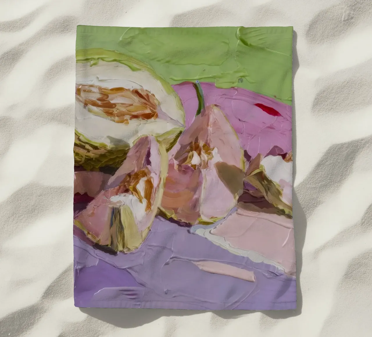 Studio sui bulbi d'aglio telo mare da Lush Essence