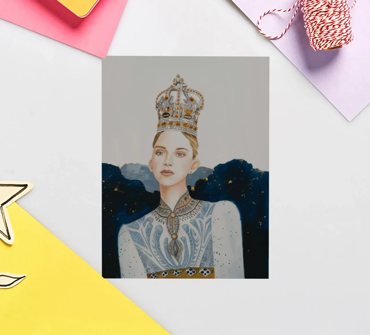 Sylvan Crown Aura sticker by Vivid Reverie