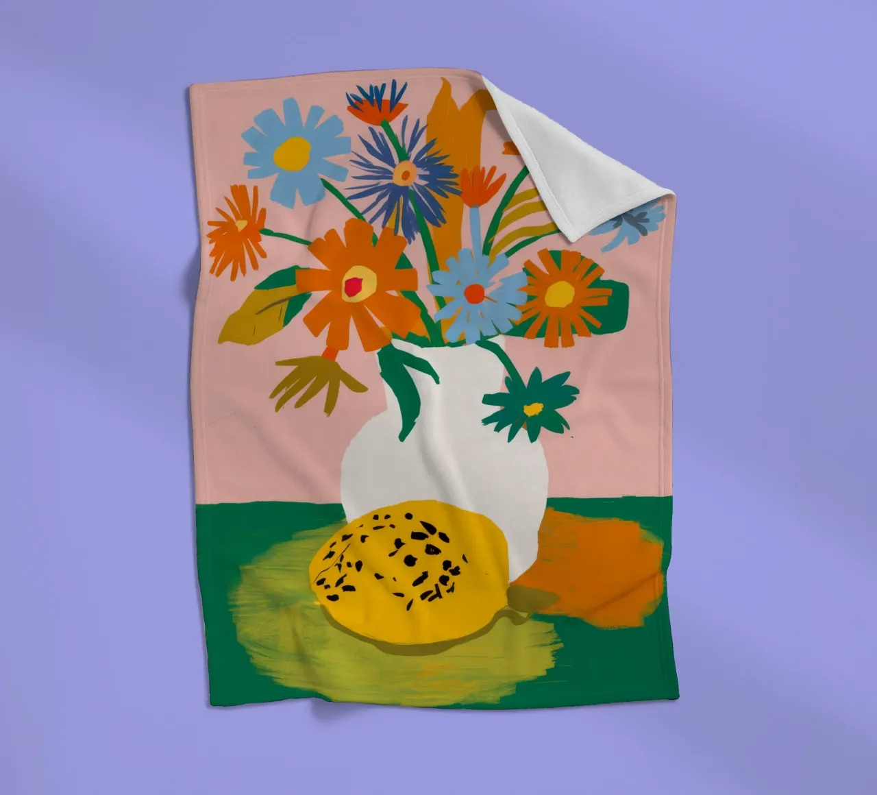 Armonia di frutta tropicale coperta in pile da Moonlite Desire