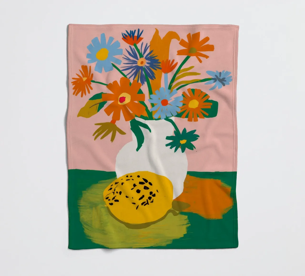 Armonia di frutta tropicale coperta in pile da Moonlite Desire