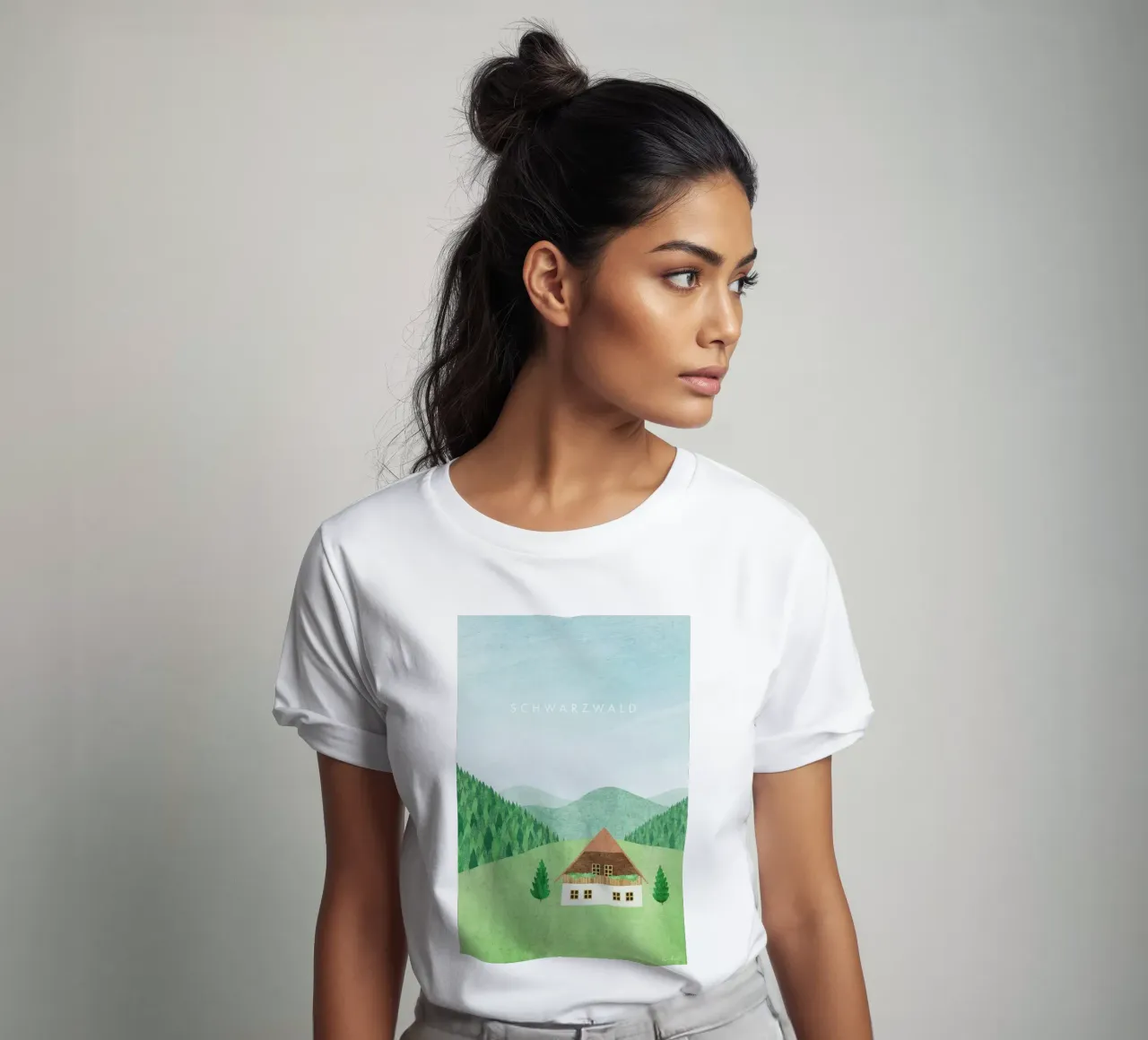 Schwarzwald t-shirt da Henry Rivers