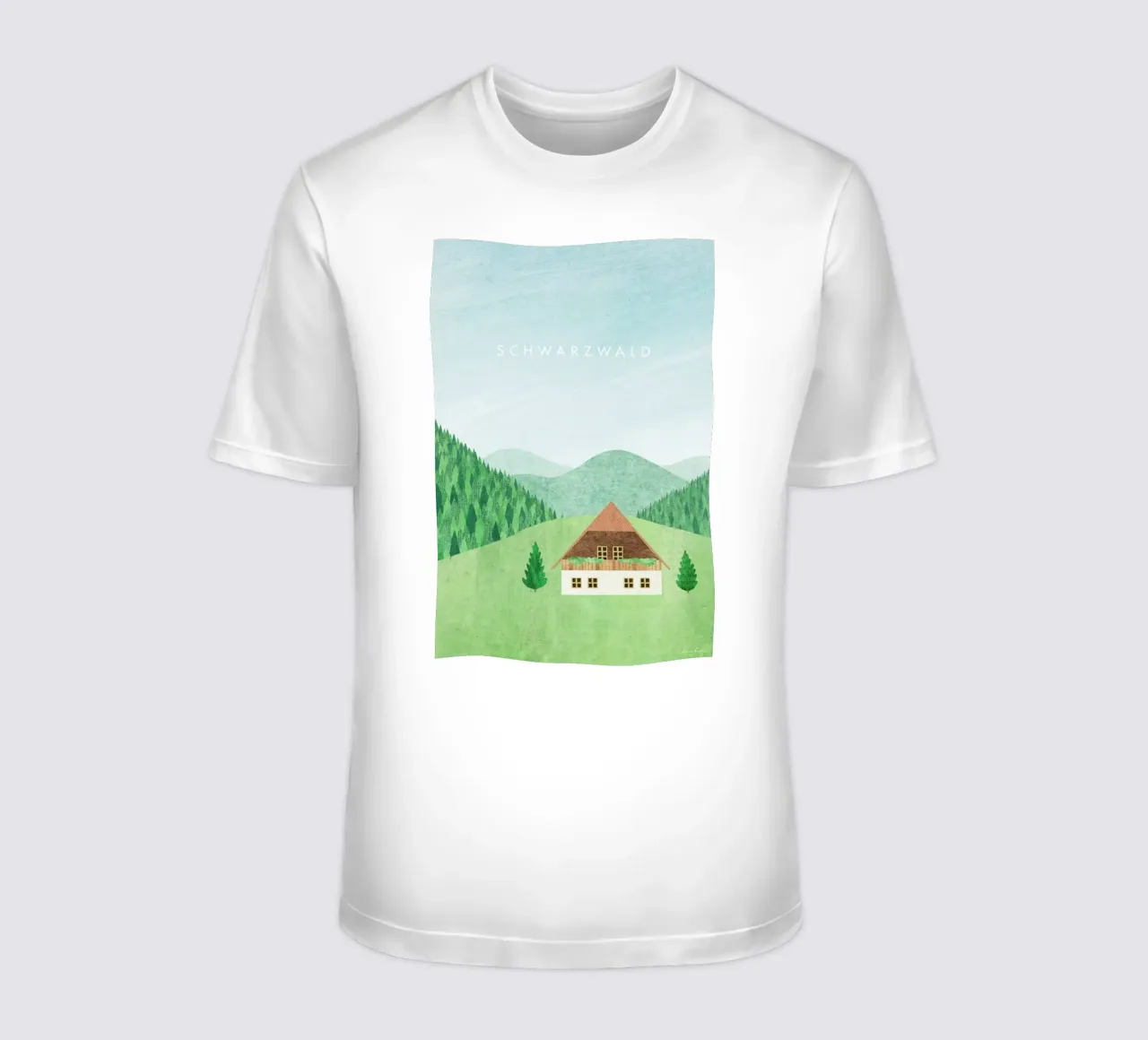Schwarzwald t-shirt da Henry Rivers