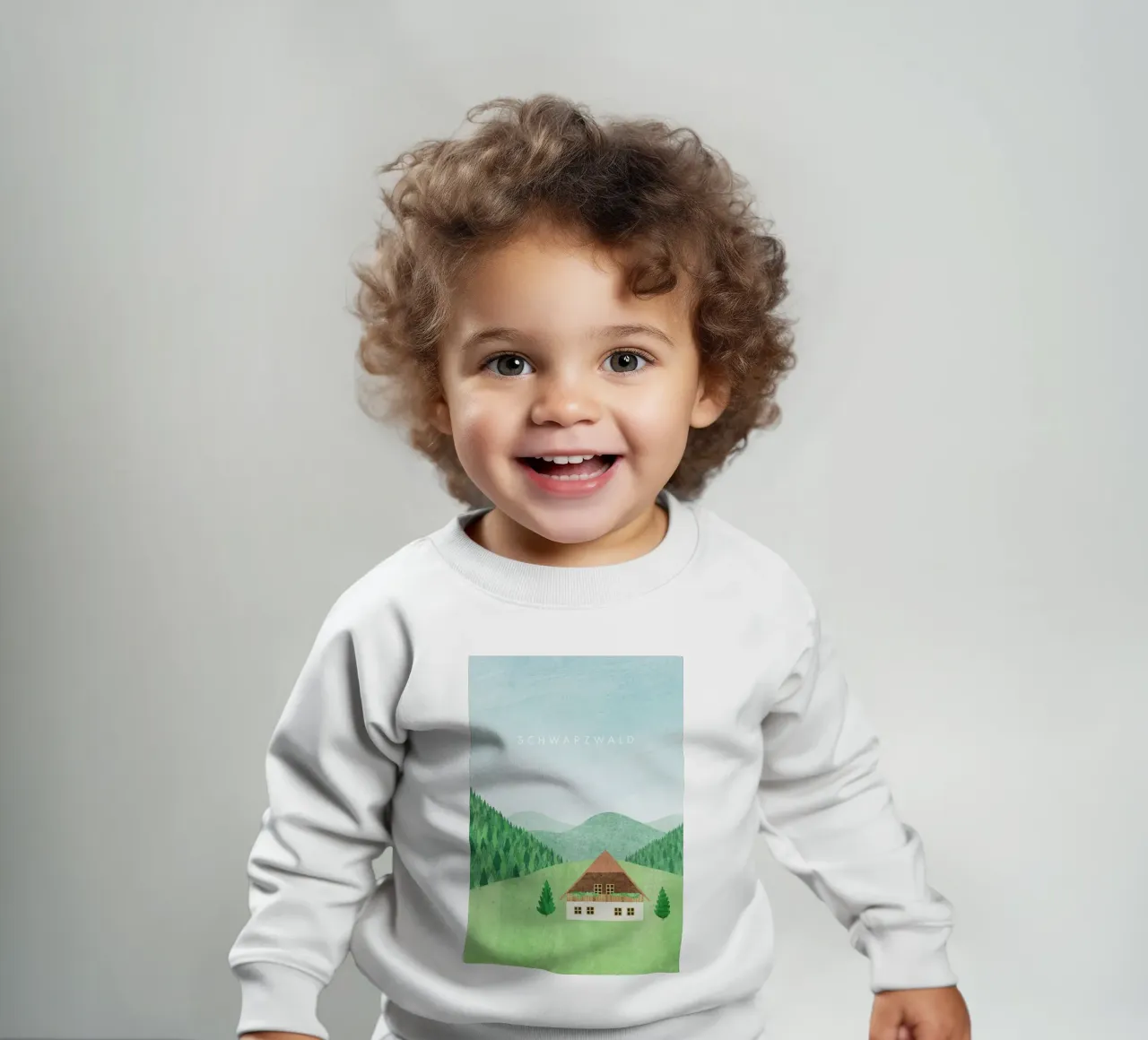 Schwarzwald felpa neonato da Henry Rivers
