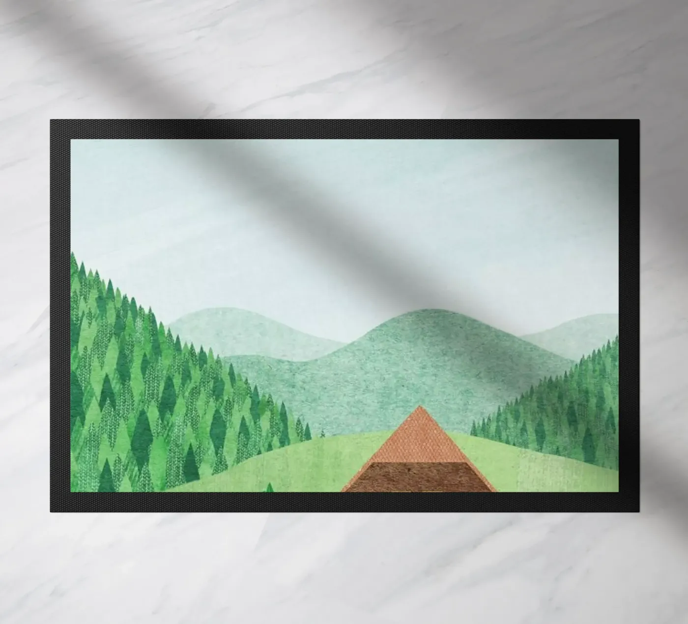 Schwarzwald Fußmatte von Henry Rivers