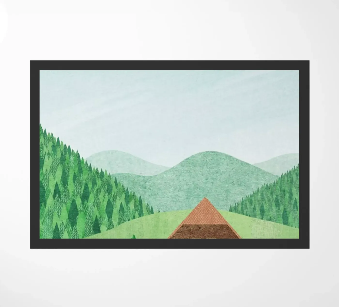 Schwarzwald Fußmatte von Henry Rivers